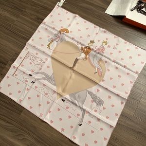 Hermes scarf size 70